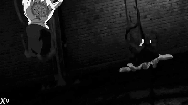 Goth Anime Babe Fucks Hard for Hardcore Solo Pleasure