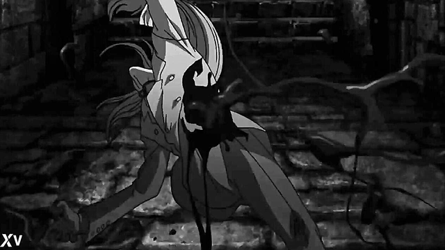 Goth Anime Babe Fucks Hard for Hardcore Solo Pleasure