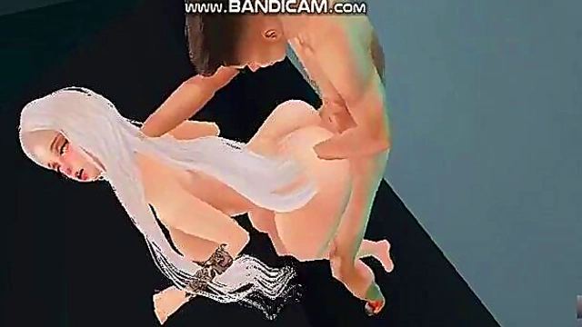 White Girl Rides ZINC BBC In Mind-Bending Hentai Anime Action