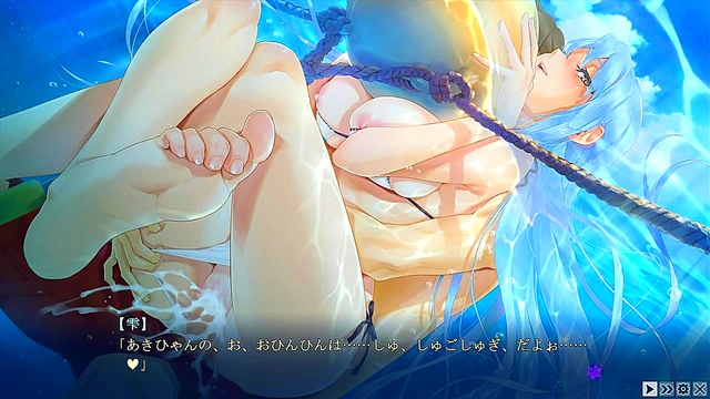 Eternal Anime Girl in Swimsuit Gives Mind-Blowing Blowjob & TittyFuck