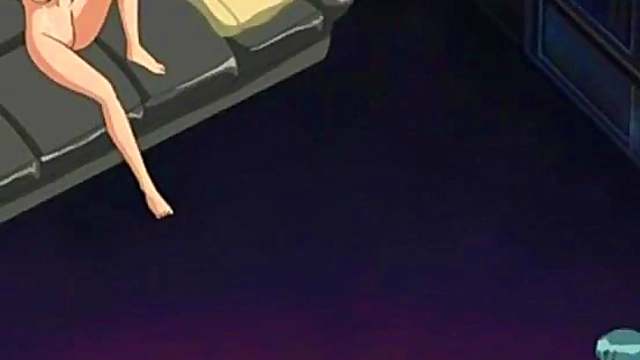 Big-Titted Anime Student Virgin Gets Uncensored Futanari Orgasm