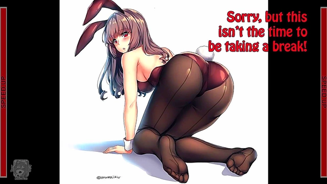 Horny Anime Chick Teases With Foot Fetish Jerk-Off Challenge