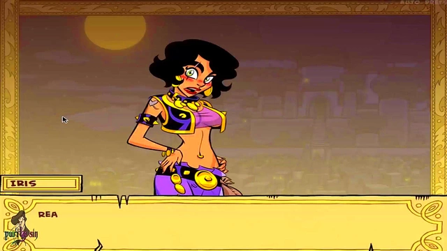 Hot Princess Jasmine Sucks Dick & Fucks cartoons for Steamy Video Game Sex Scene