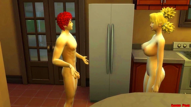 Naruto Hentai – Gaara Fucks Temari in the Kitchen for Hardcore Cuckold Fun