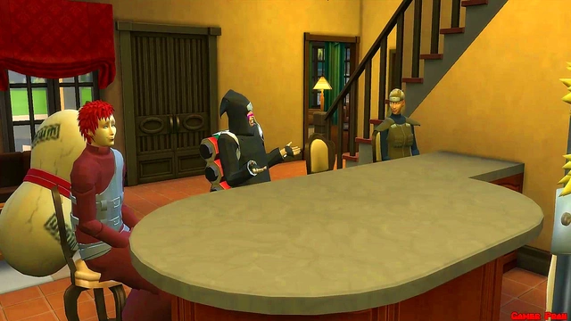 Naruto Hentai – Gaara Fucks Temari in the Kitchen for Hardcore Cuckold Fun