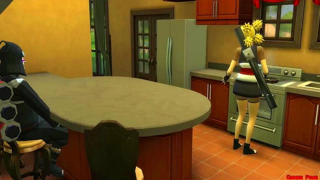 Naruto Hentai – Gaara Fucks Temari in the Kitchen for Hardcore Cuckold Fun