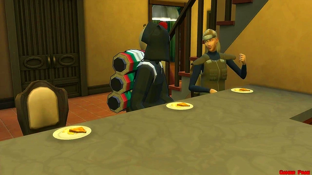 Naruto Hentai – Gaara Fucks Temari in the Kitchen for Hardcore Cuckold Fun