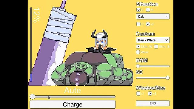 Succubus Seductress Pleases in SM Fantasy Hentai Game Scene