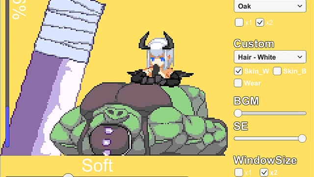 Succubus Seductress Pleases in SM Fantasy Hentai Game Scene