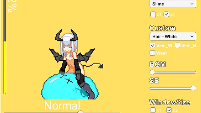 Succubus Seductress Pleases in SM Fantasy Hentai Game Scene