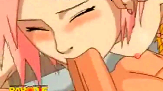 Sakura Takes Naruto's Dick For A Steamy Hentai Session