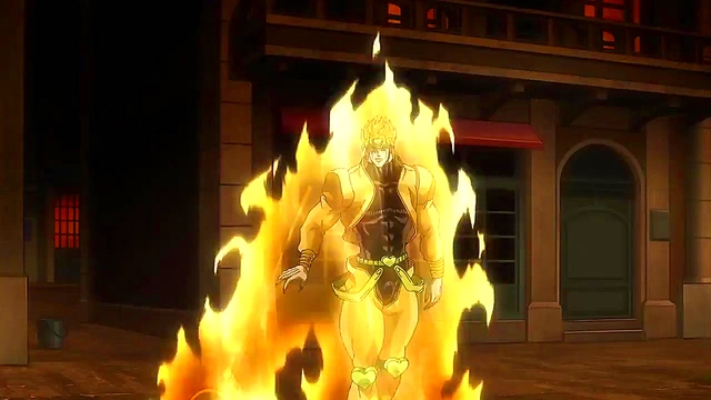 Jojo's Bizarre Adventure – Uncensored Hentai Anime Scene With Hot erotic Action