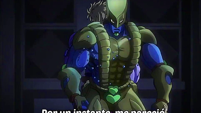 Jojo's Bizarre Adventure – Uncensored Hentai Anime Scene With Hot erotic Action