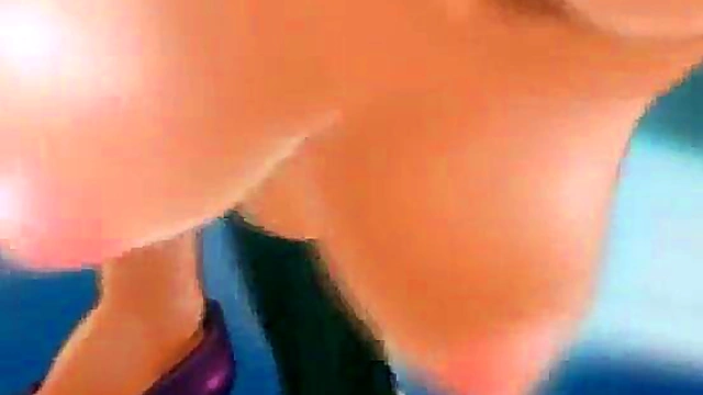 Cute Tsun Dere Anime Girl Rings Bell for-exciting 3D Hentai Action