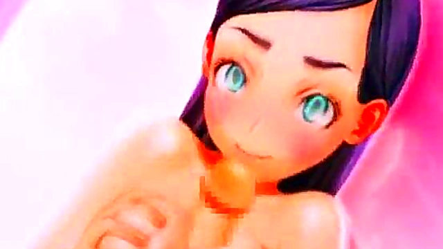 Cute Tsun Dere Anime Girl Rings Bell for-exciting 3D Hentai Action