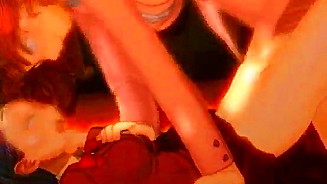 Cute Tsun Dere Anime Girl Rings Bell for-exciting 3D Hentai Action