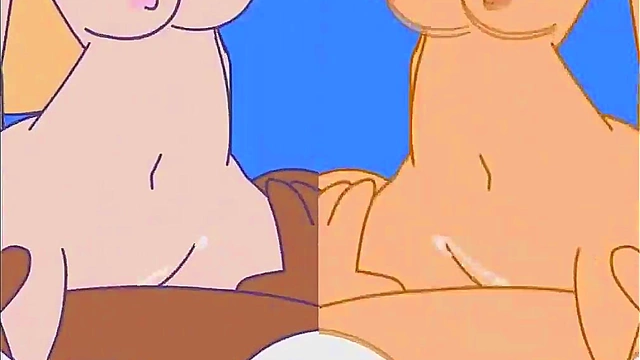 Rosalina & Daisy Split for Hentai Fun in Nintendo Adventure