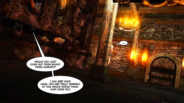 Cute Teen Lesbians With Big Tits Masturbate & Pleasure Each Other In 3D HentaiComic