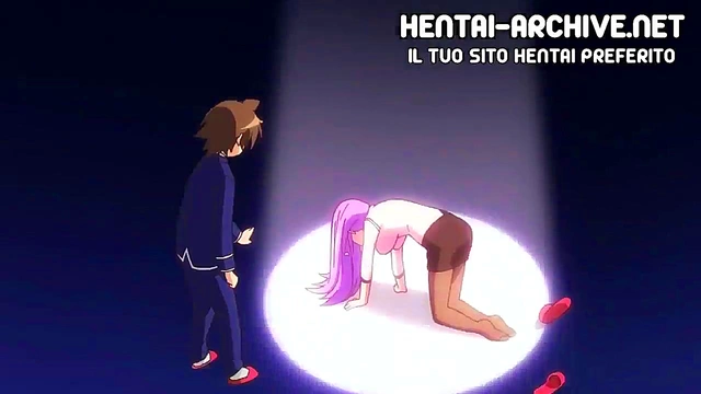 Slutty Italian Student Fucks Smaller Guy In Naughty Hentai Anime Scene