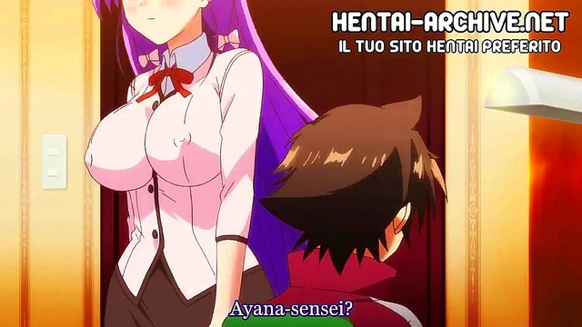 Slutty Italian Student Fucks Smaller Guy In Naughty Hentai Anime Scene