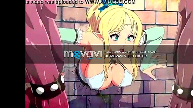 Horny Elf Gets Stuck While Fucking In Sexy Hentai Scene