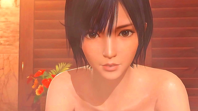 DOA Sluts Soak Together in Steamy Bath for Naughty Fun