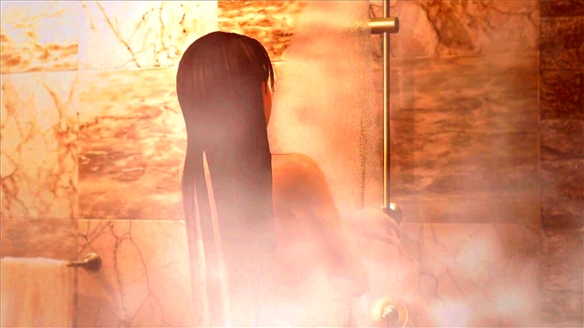 DOA Sluts Soak Together in Steamy Bath for Naughty Fun