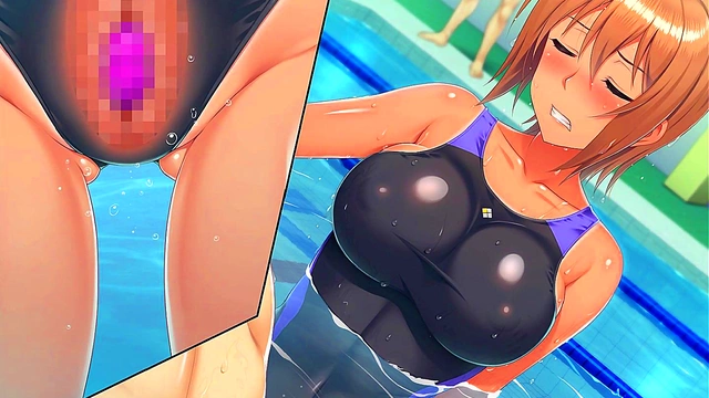 Curvy MILF With Big Tits Gets Fucked Hard By Giant Dick In Pool Scene