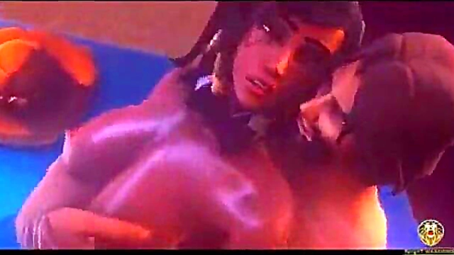 Overwatch Hentai – 3D Babe Begs for Harder Fucking & Intense Pleasure