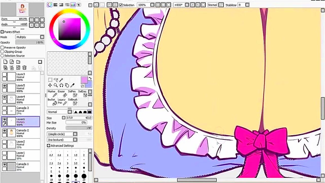 Big-Titted Teen Girl Gets Drawn With Perfect Curves & Nipples By Melkor Mancin