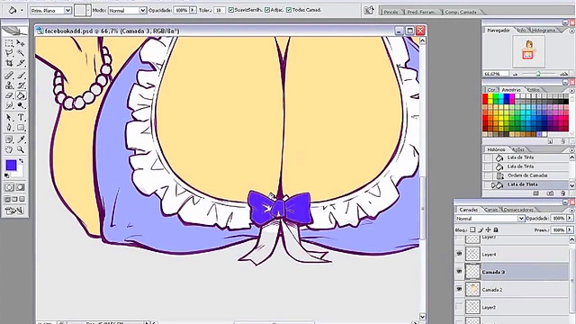 Big-Titted Teen Girl Gets Drawn With Perfect Curves & Nipples By Melkor Mancin