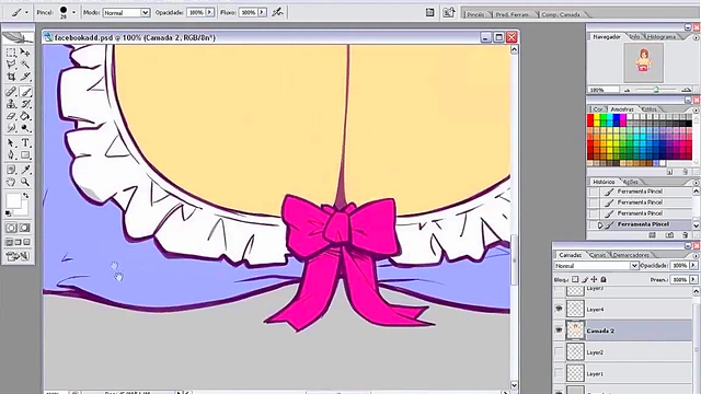 Big-Titted Teen Girl Gets Drawn With Perfect Curves & Nipples By Melkor Mancin