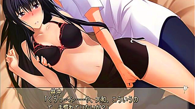 Teen Anime Babe Gives Blowjob & Missionary Ride for Creampie Finale