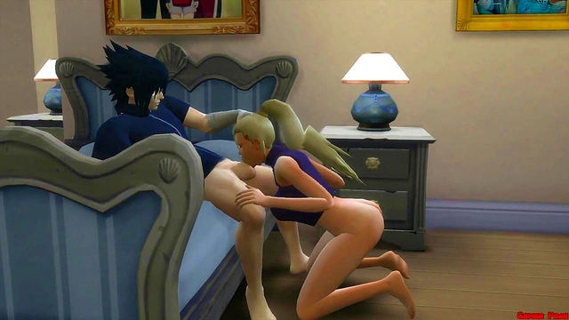 Sakura Catches Her Friend Ino Cheating With Married Sasuke in Naruto Hentai Drama