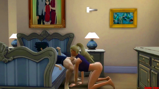 Sakura Catches Her Friend Ino Cheating With Married Sasuke in Naruto Hentai Drama