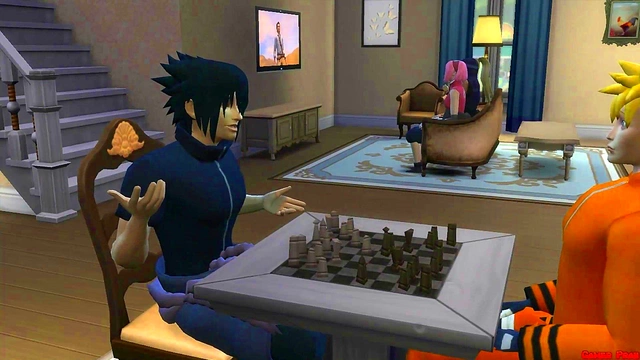 Sakura Catches Her Friend Ino Cheating With Married Sasuke in Naruto Hentai Drama