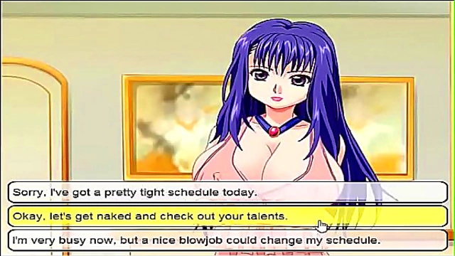 Sexy Anime Milf Shows Off Big Boobs With Wild Dance Moves In Hardcore Sex Game