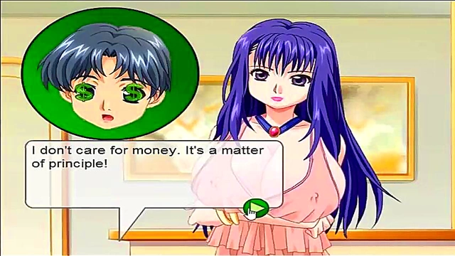 Sexy Anime Milf Shows Off Big Boobs With Wild Dance Moves In Hardcore Sex Game