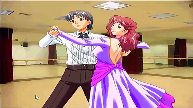 Sexy Anime Milf Shows Off Big Boobs With Wild Dance Moves In Hardcore Sex Game