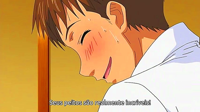 Big-Breasted Sister Seduces Brother in First Love Hentai Scene