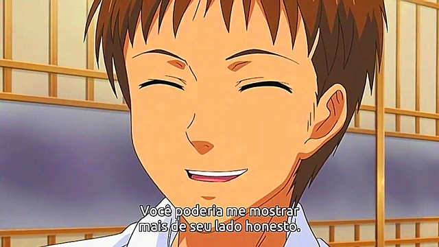 Big-Breasted Sister Seduces Brother in First Love Hentai Scene