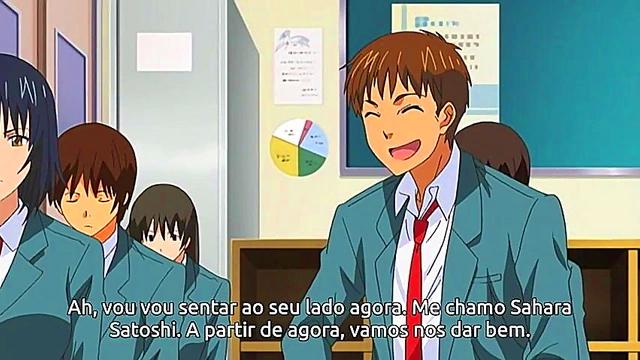 Big-Breasted Sister Seduces Brother in First Love Hentai Scene