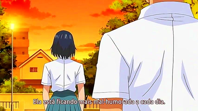 Big-Breasted Sister Seduces Brother in First Love Hentai Scene