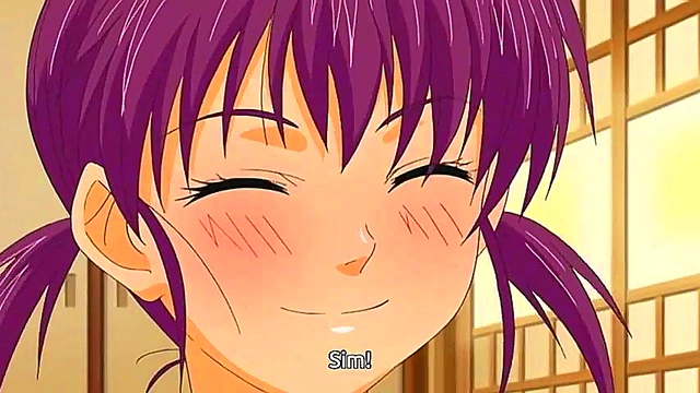 Big-Breasted Sister Seduces Brother in First Love Hentai Scene