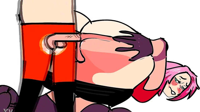 Sakura Takes Naruto's Dick In A Steamy Hentai Adventure