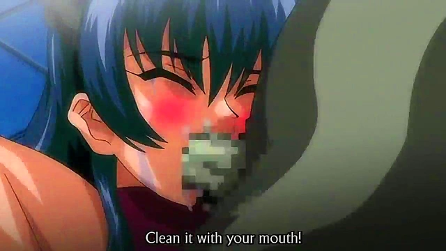 Taimanin Asagi Seduces Green Demon Orcs for Hot Hentai Action