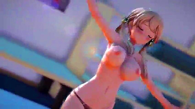 3D Hentai MMD Animation – Sexy Congo Scene With Intense Action