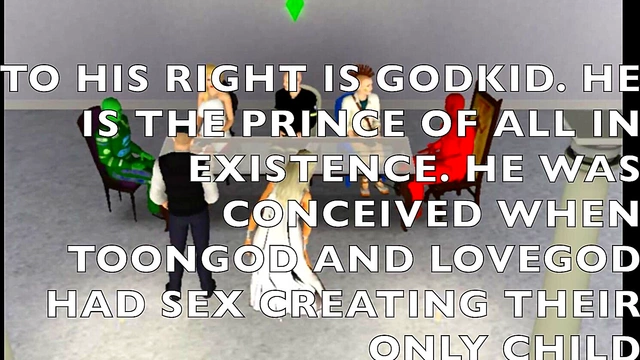 3D Monster Goddess Seduces Sims-Like Guy for Intense Hentai Action