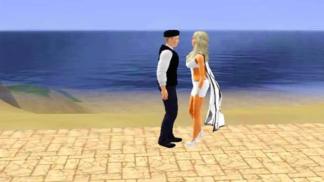 3D Monster Goddess Seduces Sims-Like Guy for Intense Hentai Action