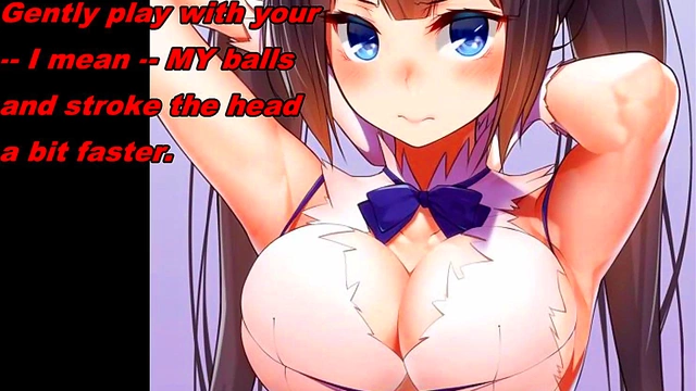 Hestia Anime Femdom Guides Your Jerk Off Session With Foot Fetish Joi